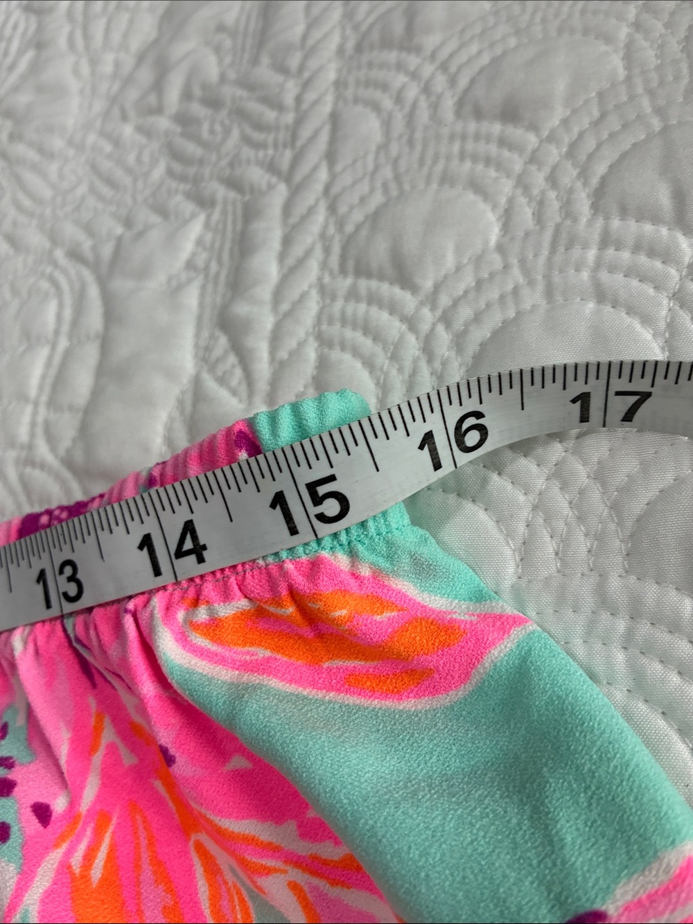Lilly Pulitzer Mint Floral Maxi Skirt with Pink & Orange Blooms - Picture 5 of 5